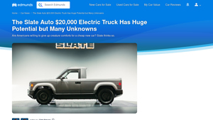 Slate Auto - Electric Mini Truck