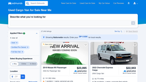 Nissan NV Passenger 3500 - Used Cargo Van for Sale