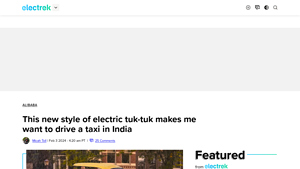 Electrek - Electric Tuk-Tuk