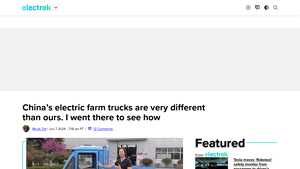 Wuzheng - Electric Three-Wheeled Farm Trucks