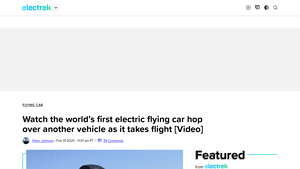 Alef Aeronautics - Model A Electric Flying Car