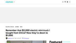 Electrek - Electric Mini-Truck