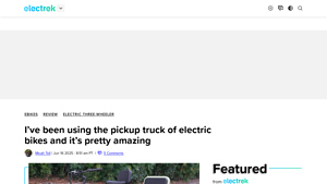 Oh Wow Cycles - Conductor Plus Electric Trike