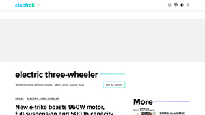 Electrek - Electric Three-Wheeler Market Insights