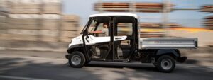 A stock image illustrating electric passenger vehicles concepts