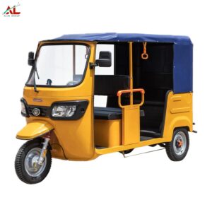A stock image illustrating electric tuktuk rickshaw concepts