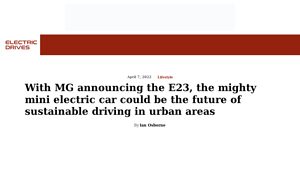 MG - E230 Mini Electric Vehicle