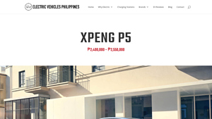 XPeng - P5 Electric Vehicle
