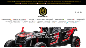 Elite Custom Designz - 2025 Clash 4x4 Kids Electric Ride-On Car