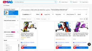 eMag - Tricicleta Electrica 250W