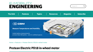 Protean Electric - PD18 In-Wheel Motor