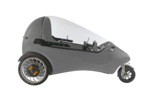 A stock image illustrating enclosed bike concepts