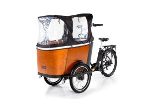 A stock image illustrating enclosed bike concepts