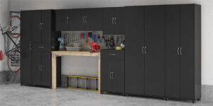 A stock image illustrating enclosed closed cabinet box concepts