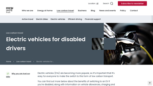 Energy Saving Trust - Electric Vehicles for Disabled Drivers