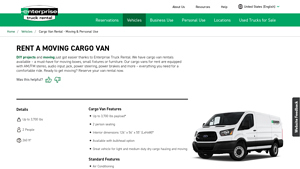 Enterprise - Cargo Van Rental