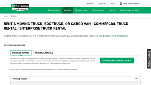 Enterprise Trucks - Pickup Trucks