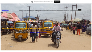 Keke Napep - Iconic Three-Wheeled Auto Rickshaw