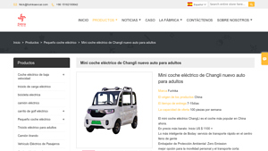 Changli - Mini Coche Eléctrico para Adultos