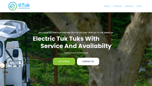 ETUK AMERICAS - All-Electric Tuk Tuks