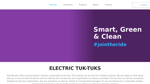 Etuk Benelux - Electric Tuk-Tuks