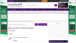 Everything PE - EV Chassis
