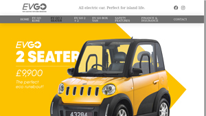 EV GO - All Electric 2 Seater Car