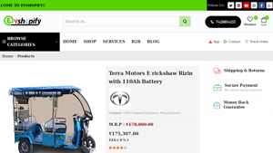 Terra Motors - E Rickshaw Rizin