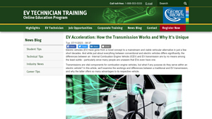 EV Technician - EV Transmission Training
