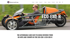 Exomotive - Eco-Exo Reverse Trike