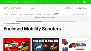 EZ-Rides - Enclosed Mobility Scooters
