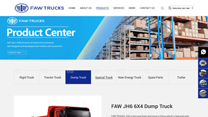 FAW - JH6 6X4 Dump Truck