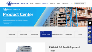 FAW - 4x2 Refrigerated Truck