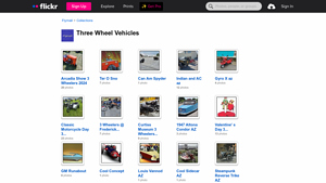 Three Wheel Vehicles - Diverse Models Collection