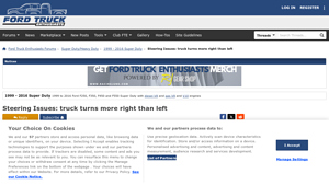 Ford Trucks - Steering Alignment Solutions