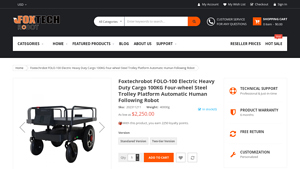 Foxtechrobot - FOLO-100 Electric Heavy Duty Cargo Robot