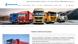 Shacman - SX3315 & SX3318 Series Trucks