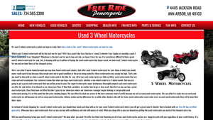 Freeride Powersports - Used 3 Wheel Motorcycles