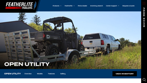 Featherlite - Open Utility Trailers