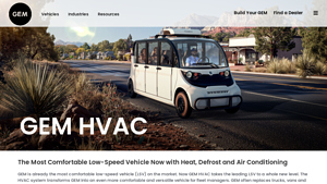 GEM - Integrated HVAC System for LSVs