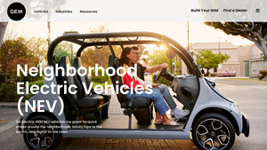 GemCar - Neighborhood Electric Vehicles (NEVs)