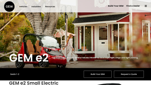 GEM - e2 Electric Car