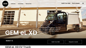 GEM - eL XD Electric Utility Vehicle