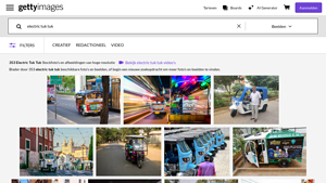 Getty Images - Electric Tuk Tuk Stock Photos