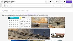 Getty Images - Tipper Truck Stock Photos