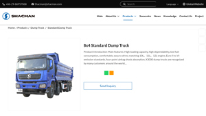 SHACMAN - 8x4 Standard Dump Truck