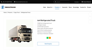 SHACMAN - F3000 6x4 Refrigerated Truck