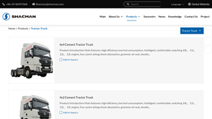 SHACMAN - Tractor Trucks