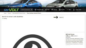 GM - Best EVs for Drivers with Disabilities