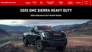 GMC - 2025 Sierra Heavy Duty 2500 & 3500 Pickup Trucks